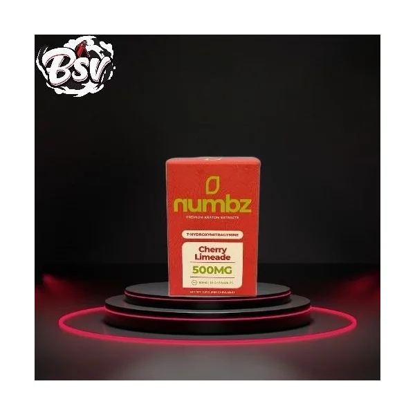 Numbz 7 Hydroxy 100mg Tablets 20pk Cherry Limeade