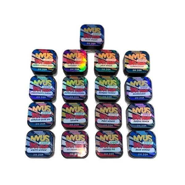 NVUS THCA Badder Blue Widow