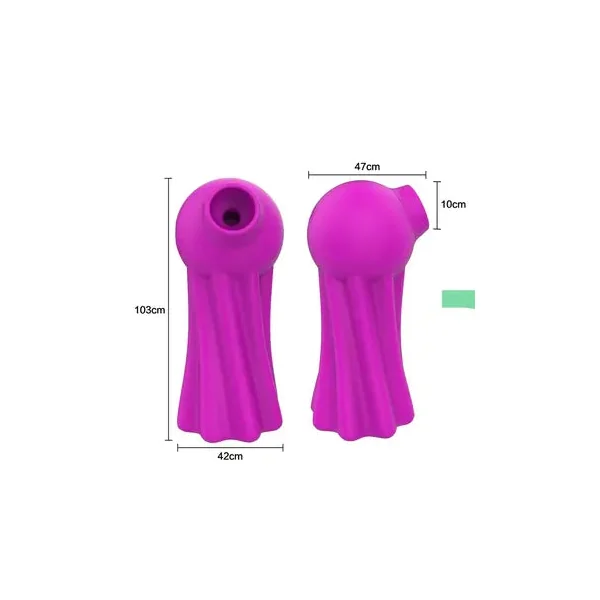 Octopus shaped G-Spot Vibrator with Suction and Clitoral Stimulation