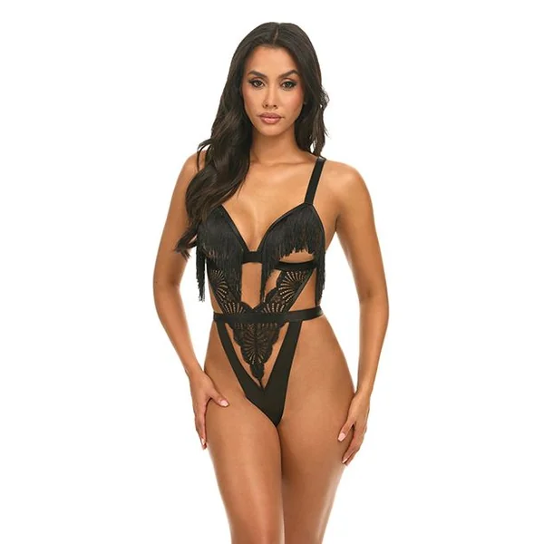 Oh La La Cheri Annika Open Cup Teddy With Fringe Detail