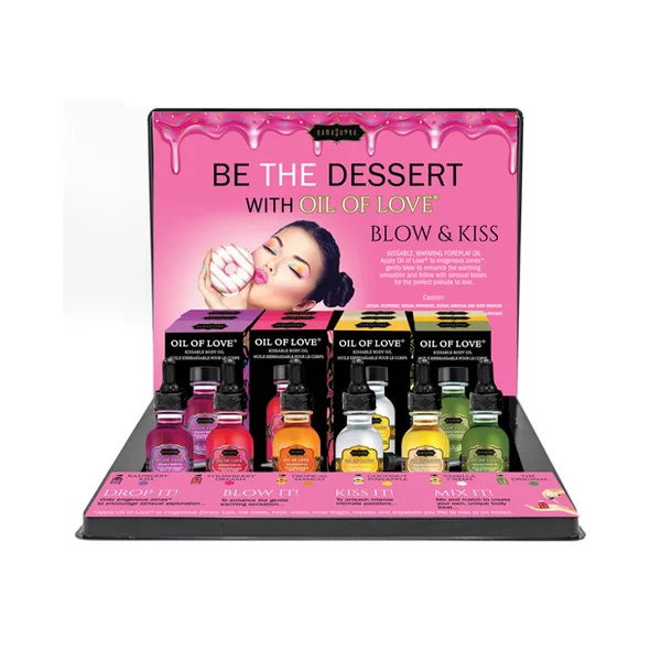 OIL OF LOVE DISPLAY W/ PRODUCT