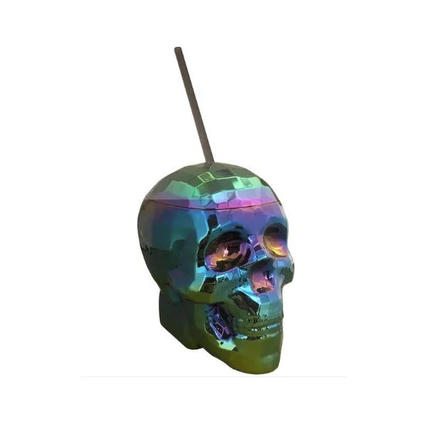 Oil Slick Skull Cup by Kheper Games