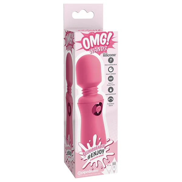 OMG # ENJOY RECHARGEABLE WAND PINK