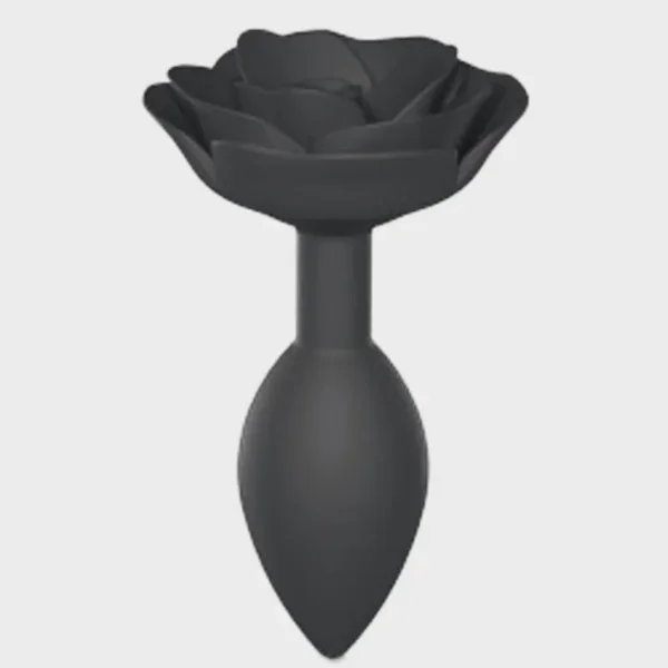 Open Roses Silicone Anal Plug
