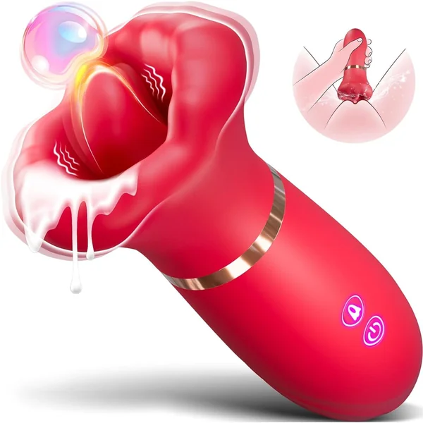 Oral Love 3 Tongue Thrusting Licking Clit Stimulation Vibrator