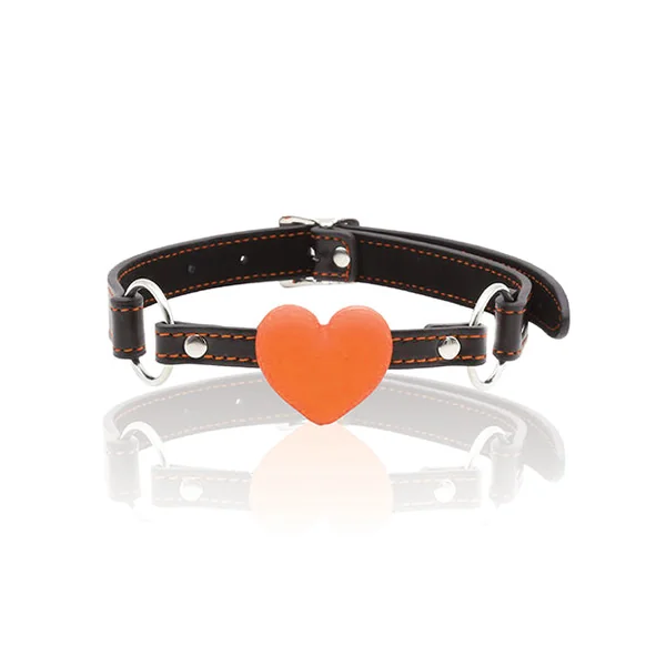 Orange is the New Black Silicone Heart Gag