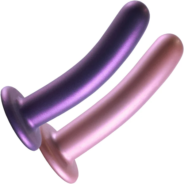Ouch! 6" Smooth Silicone Suction Cup G-Spot Dildo