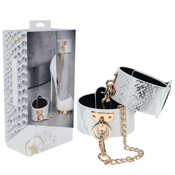 OUCH! Florence Collection – Leg Cuffs-(ou1000wht)