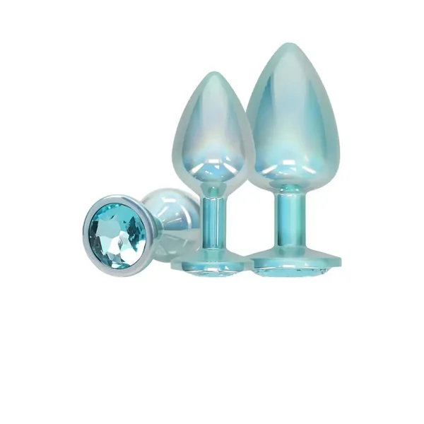 Ouch! International Collection Metal Anal Plug 3-Piece Set