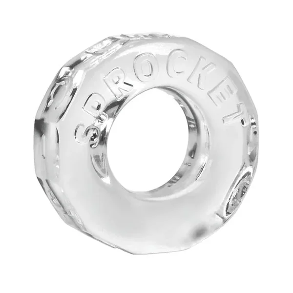 Oxballs Atomic Jock Sprocket Cockring – Clear