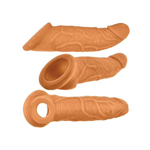Oxballs Coach 8 Inch Cock Sheath - Skinz Peachy