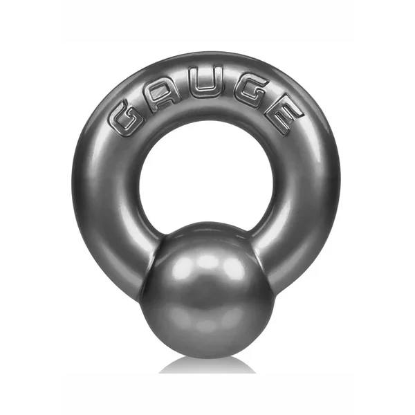 Oxballs Gauge Super Flex Cock Ring – Silver