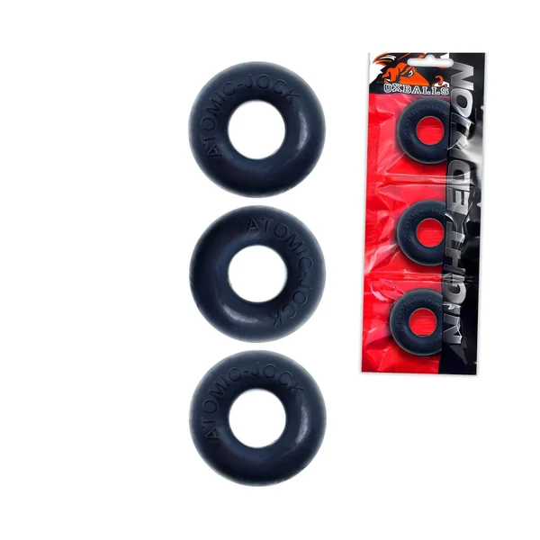 OXBALLS RINGER 3-Pack NIGHT EDITION Cockring PLUS+silicone