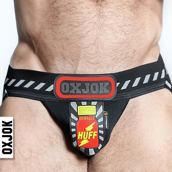 OXJOK Popperjock 3D Rubber Patch Jockstrap