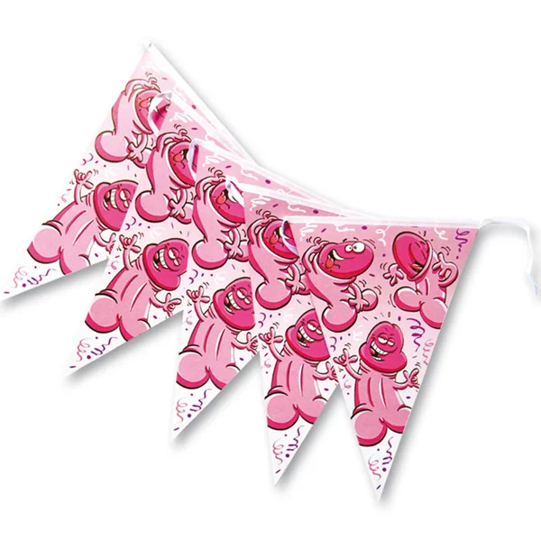 Ozzé – Pecker Flag Party Banner – 20 ft