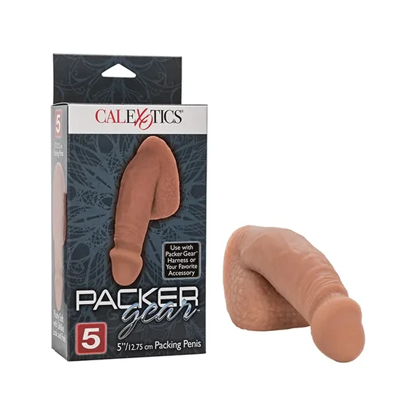 Packer Gear 5″ Packing Penis – Brown