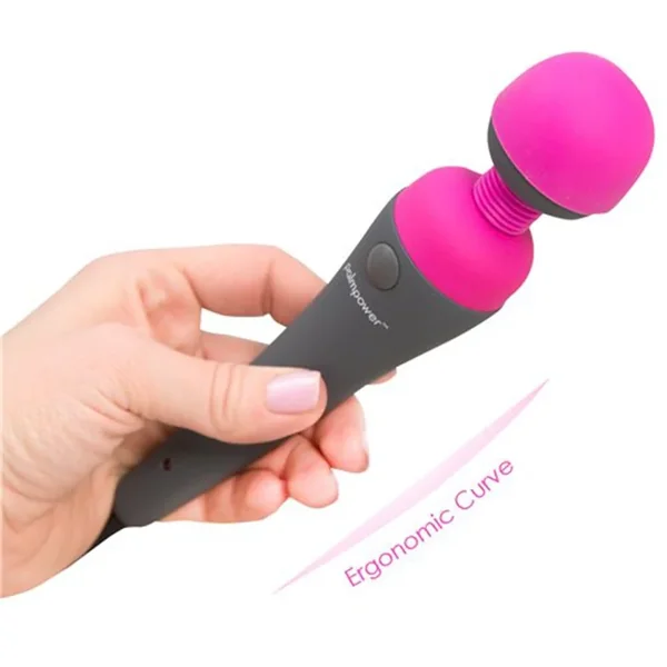 Palm Power Body Silicone Wand Vibrator Massager