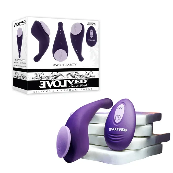 Panty Party Vibrating Remote-Control Recahrgeable Clitoral Vibrator