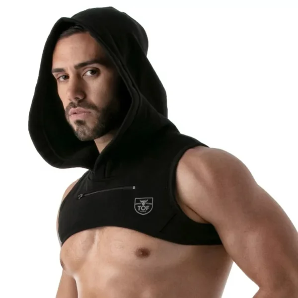 PARIS HOODIE HARNESS BLACK – Size : XL