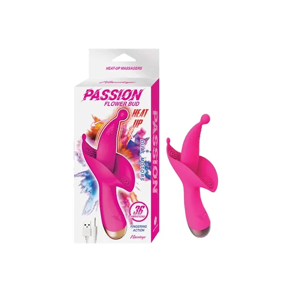 Passion Flower Bud Heat Up-Pink