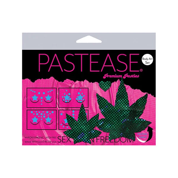 Pastease Body Set Disco Leaf - Green O-s