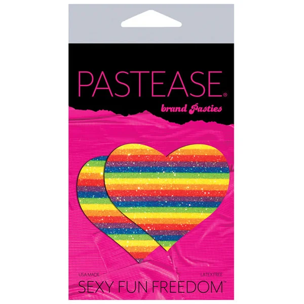 Pastease Glitter Heart -rainbow O-s