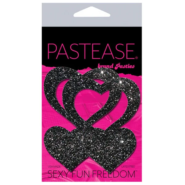 Pastease Glitter Peek A Boob Hearts