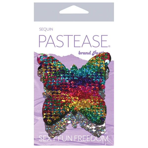 Pastease Premium Color Changing Flip Sequins Butterfly - Rainbow O-s