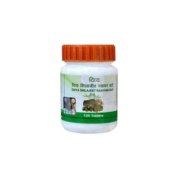 PATANJALI DIVYA SHILAJEET RASAYAN VATI (120 TABLETS)