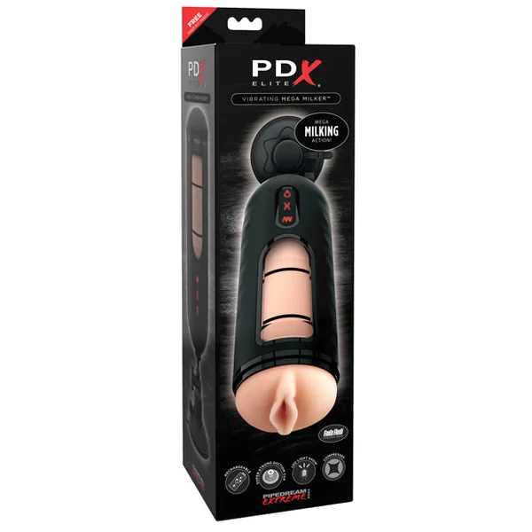 Pdx Elite Vibrating Mega Milker Stroker
