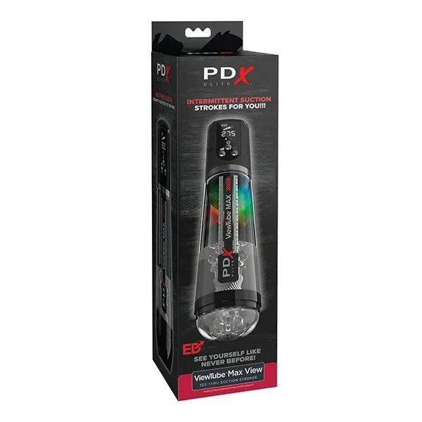 PDX Elite ViewTube MAX View Masturbator – Black