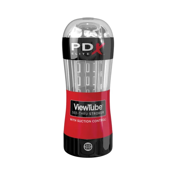 PDX Elite ViewTube See-Thru Stroker for Men