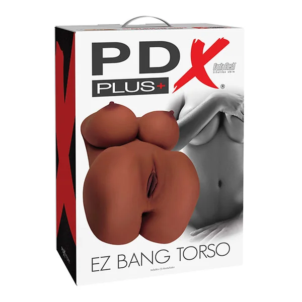 Pdx Plus Ez Bang Torso - Brown