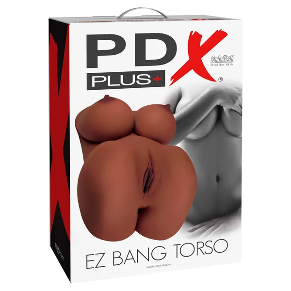 Pdx Plus Ez Bang Torso - Brown