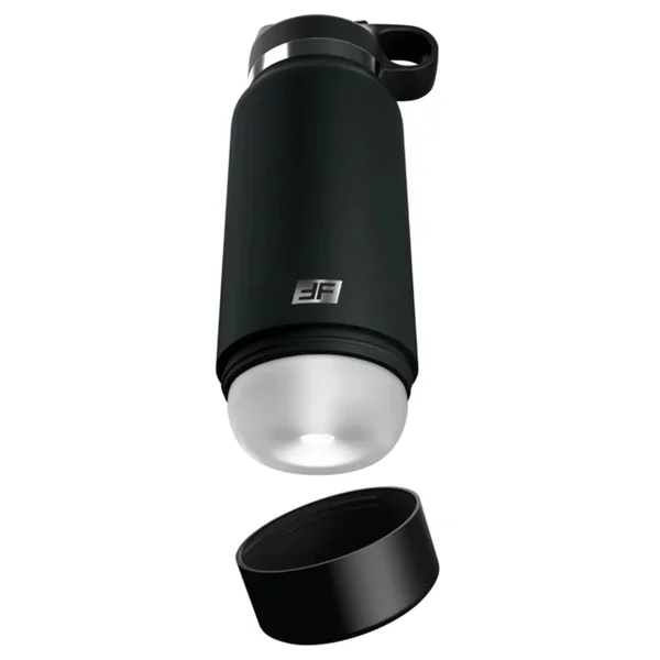 PDX Plus Fap Flask Thrill Seeker Discreet Stroker – Black Bottle – Frosted