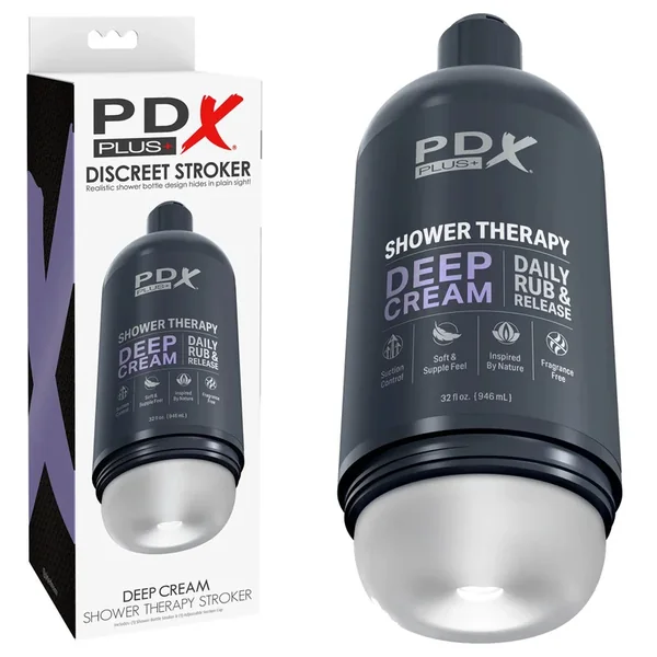 PDX Plus Shower Therapy – Deep Cream – Frosted-(rd623-20)