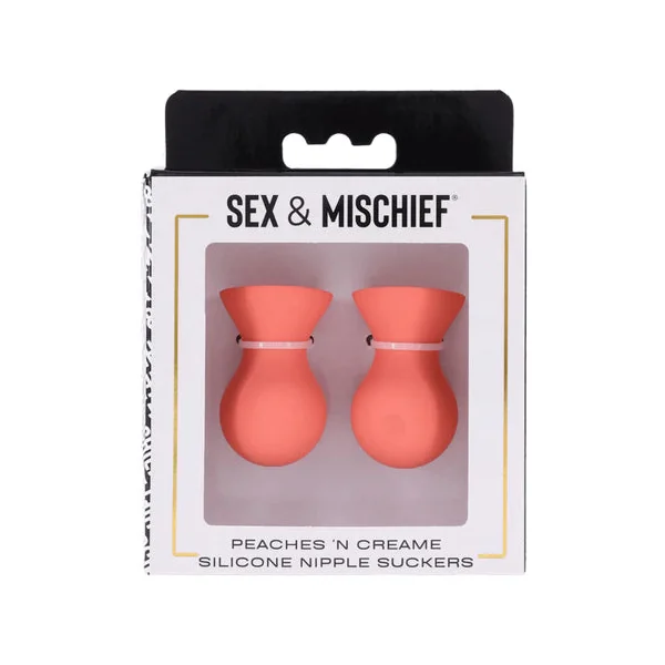 Peaches n Cream Silicone Nipple Suckers by Sportsheets