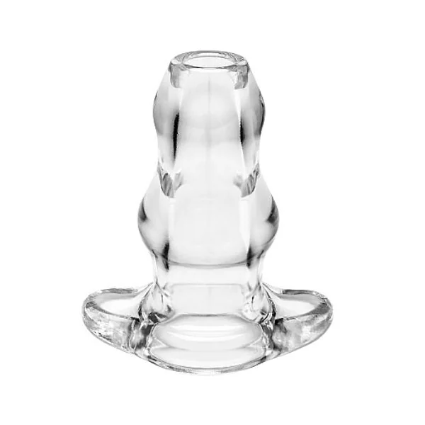 PERFECT FIT BRAND - DOUBLE TUNNEL PLUG MEDIUM CLEAR