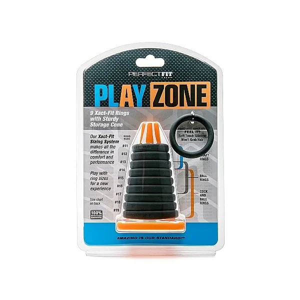 PERFECT FIT BRAND - PLAY ZONE KIT 9 XACT RINGS W CONE