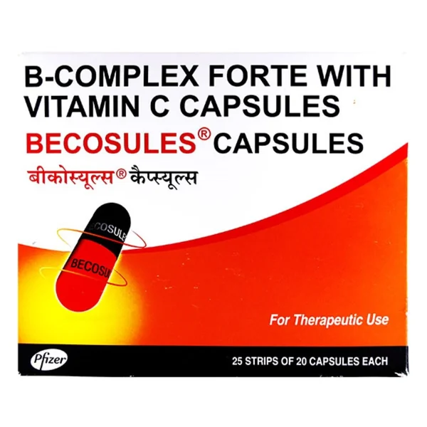 PFIZER BECOSULES CAPSULE (20 Capsules)