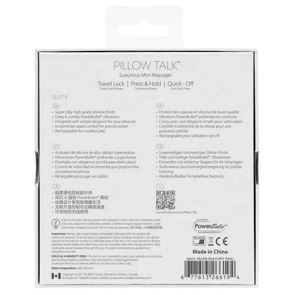 Pillow Talk Flirty Bullet
