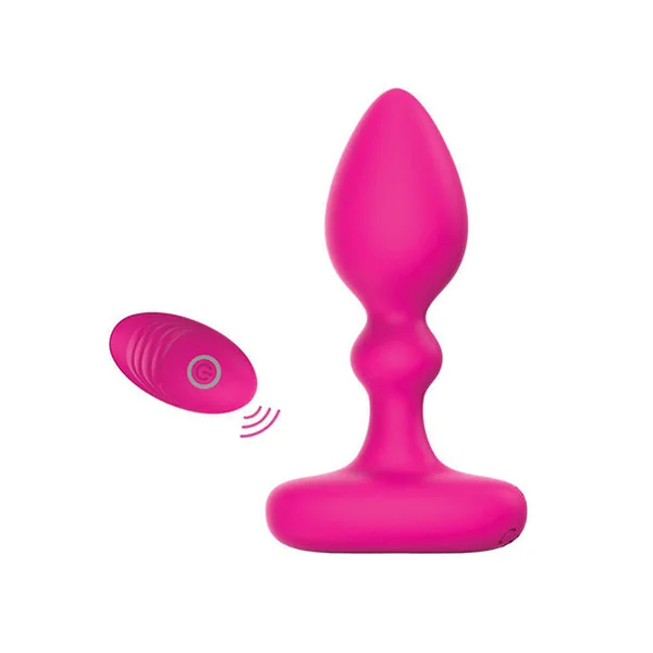 Pink Elephant Lil Rumble Rechargeable Vibe w/Remote - Pink