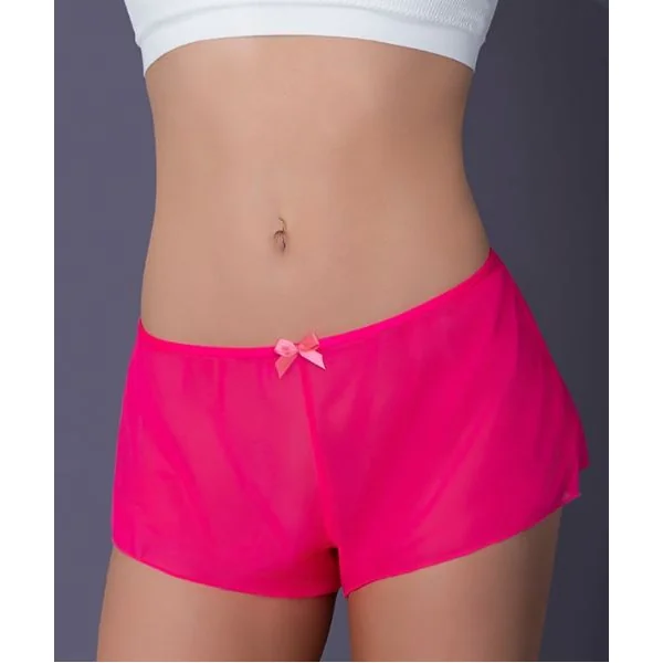 PINK KINK FLOWY BOY SHORT PINK GLOW S/M