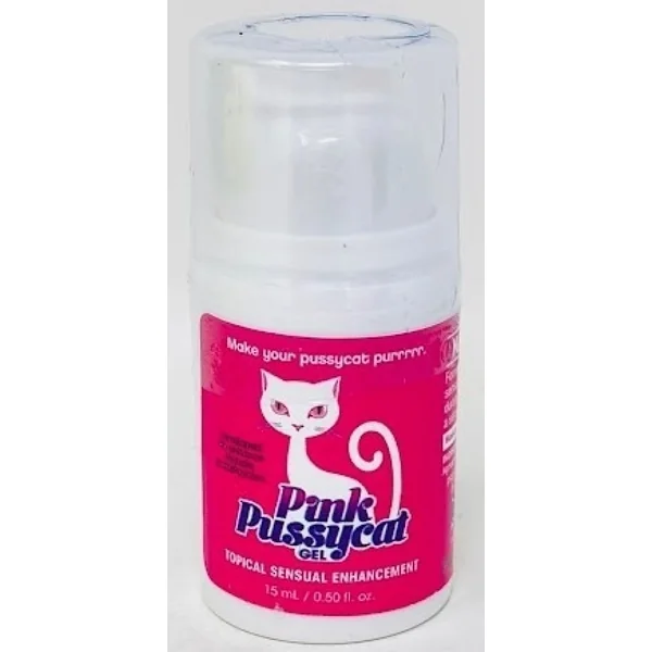 PINK PUSSYCAT GEL TOPICAL SENSUAL ENHANCEMENT .5 OZ