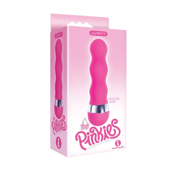 Pinkies Curvy Vibrator 7" by Icon