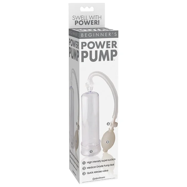 Pipedream Beginner's Power Pump - Clear