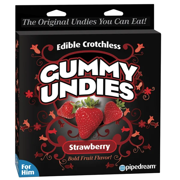 Pipedream - Edible Male Gummy Undies - Strawberry