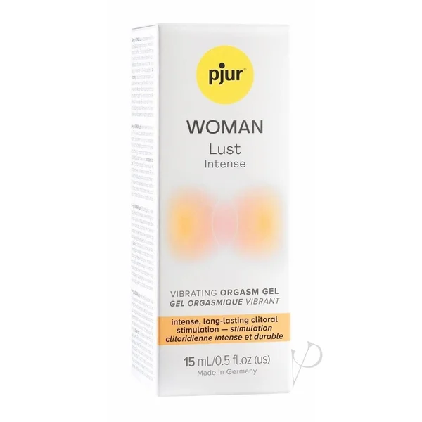 Pjur Woman Lust Intense Vibrating Orgasm Water Based Gel 15ml