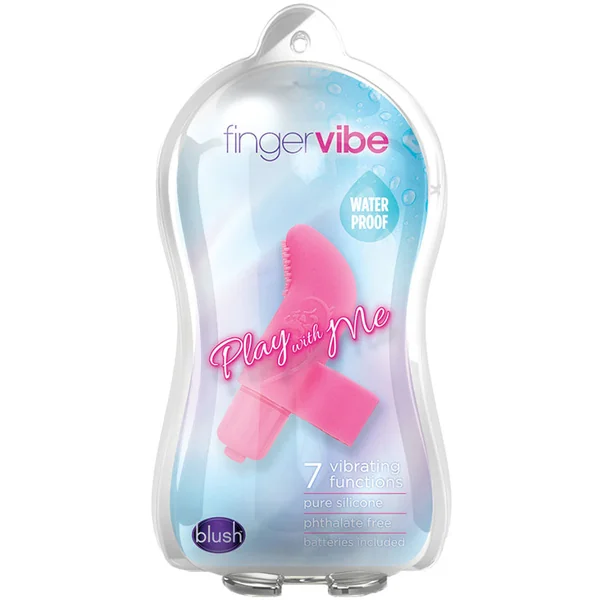 Play with Me Finger Vibe Pink 3.5-Inch Vibrating Bullet
