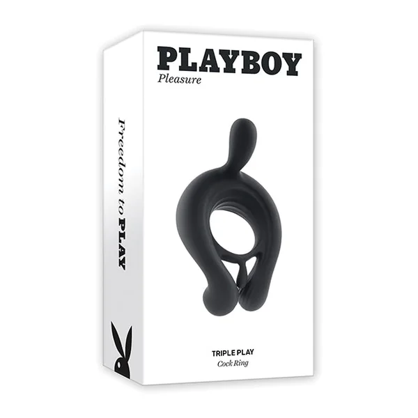 Playboy Pleasure Triple Play Cock Ring - 2 Am